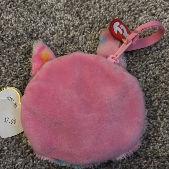 TY Plush‎ Fantasia Unicorn Adorable Clutch Wallet NWT - Picture 5 of 6